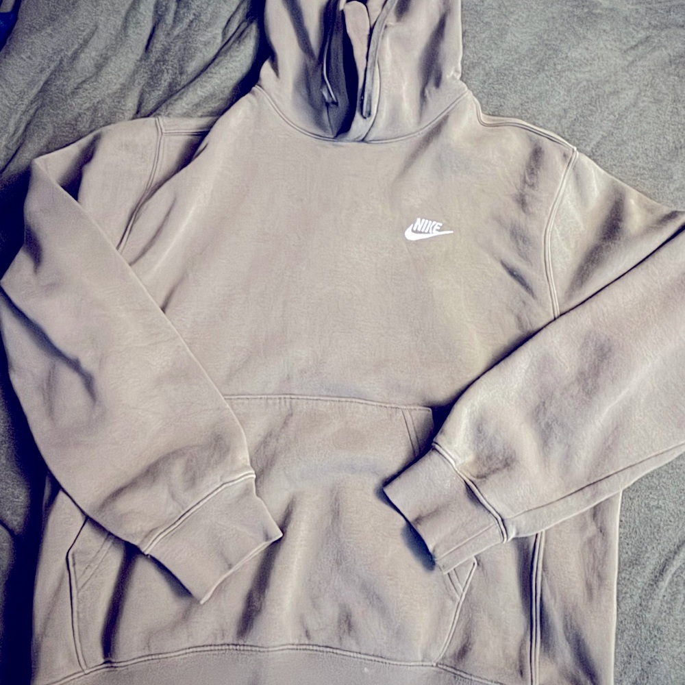 Nike olive green   Hoodie